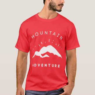 T-shirt Aventure de montagne Randonnée en plein air amis a