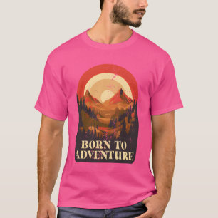 T-shirt Aventure de nature de survie en plein air Camping