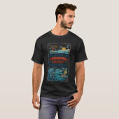 T-shirt Aventure de pêche (Devant entier)