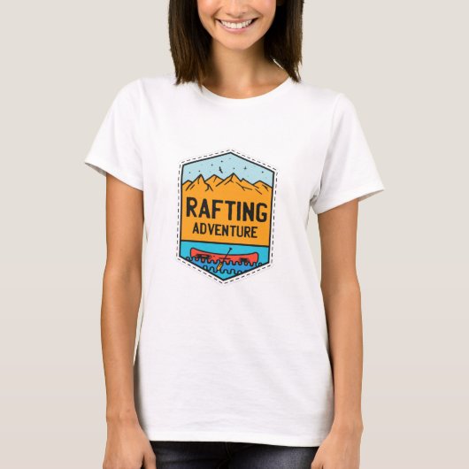 T-shirt Aventure de Rafting (Devant)