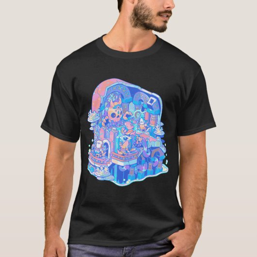 T-shirt Aventure de requin (Devant)