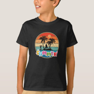 T-shirt Aventure de surf d'été rétro - Vintage Premium