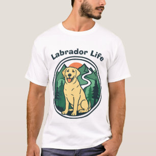 T-shirt Aventure de vie de Labrador
