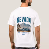 T-shirt Aventure du désert du Nevada (Dos)