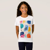 T-Shirt Aventure Éclaboussure de Couleur (Devant entier)