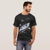 T-shirt Aventure en kayak (Devant entier)