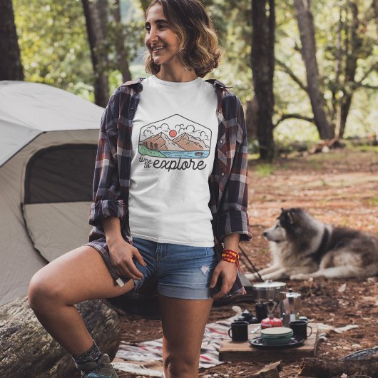 T-shirt Aventure en montagne