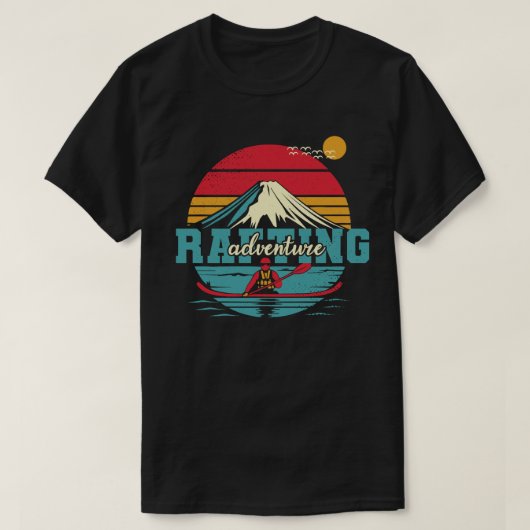 T-shirt Aventure en radeau (Design devant)