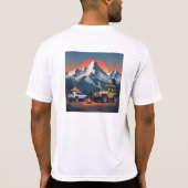 T-shirt Aventure et dépaysement : votre voyage commence (Dos)