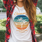 T-shirt Aventure été Californie Vibes