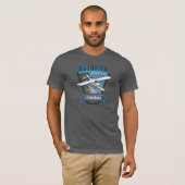 T-shirt Aventure hydravion (Devant entier)