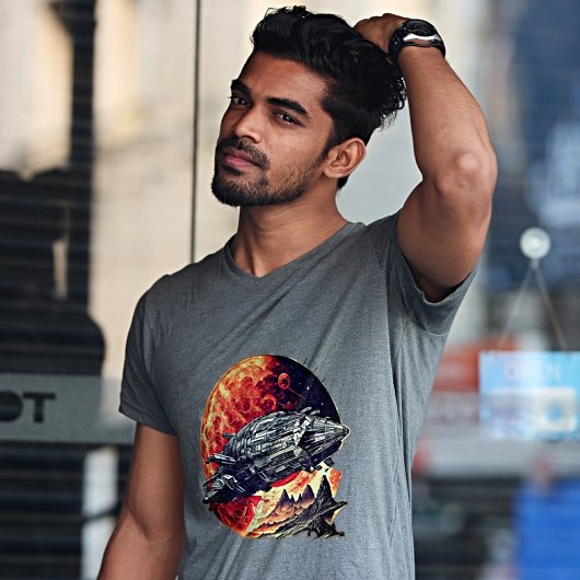 T-shirt Aventure intemporelle : Steampunk Odyssey