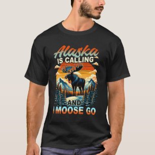T-shirt Aventure Nature Faune Alaska Appelle Et Je