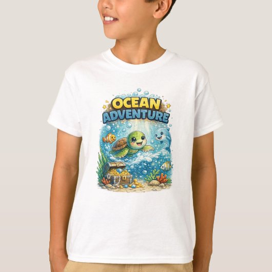 T-shirt Aventure Océanique (Devant)