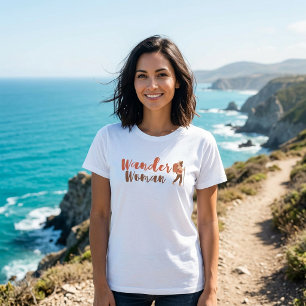 T-Shirt Aventure Randonnée Femme Wander