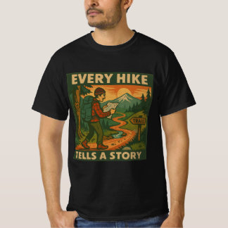 T-shirt aventure Randonnée vintage