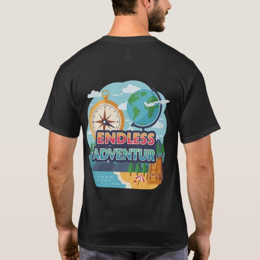 T-shirt Aventure sans fin (Dos)