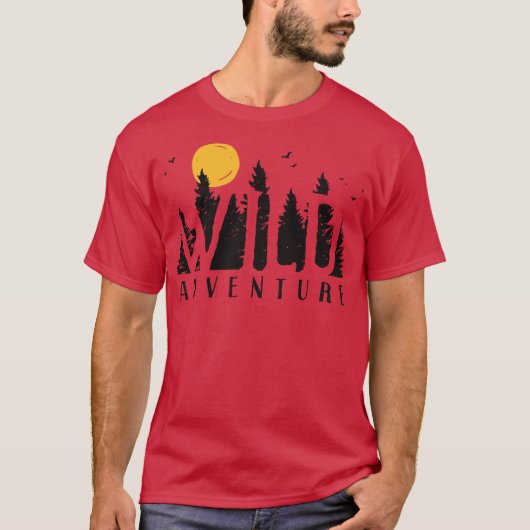 T-shirt Aventure Sauvage (Devant)