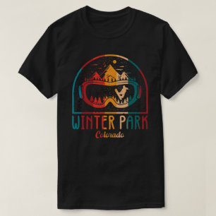 T-shirt Aventure Ski Park Retro