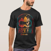 T-shirt Aventure Ski Park Retro (Devant)