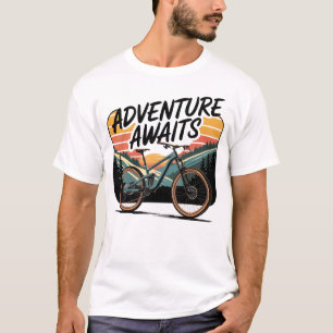 T-shirt Aventure Vélo Attend
