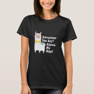 T-shirt Aventure Vous Dites Alpaca Mes Sacs