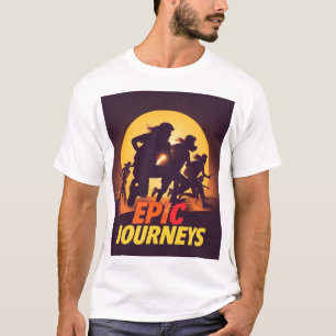 T-Shirt Aventure Voyages Épiques