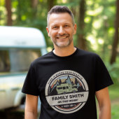 T-shirt Aventures caravanes familiales personnalisées