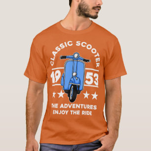 T-SHIRT AVENTURES CLASSIQUES DU SCOOTER