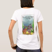 T-shirt Aventures dans l'once - le Babydoll des dames (Dos)