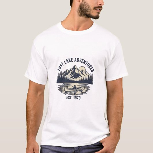 T-shirt Aventures du lac perdu (Devant)