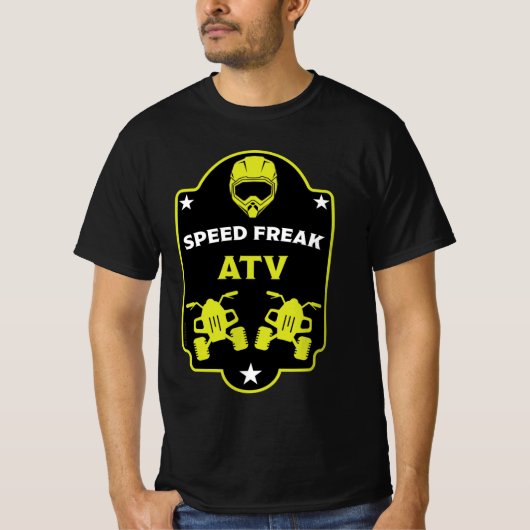 T-Shirt aventures en quad Atv (Devant)