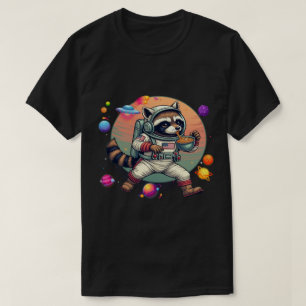 T-shirt Aventures spatiales de Ramen de Raton laveur UFOs