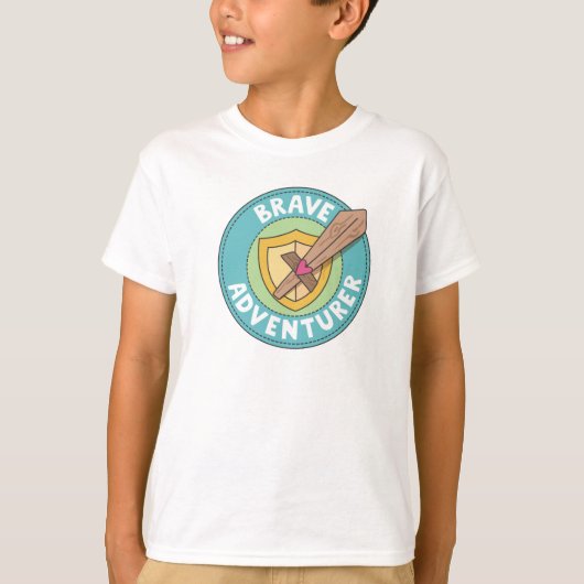 T-shirt Aventurier courageux (Devant)