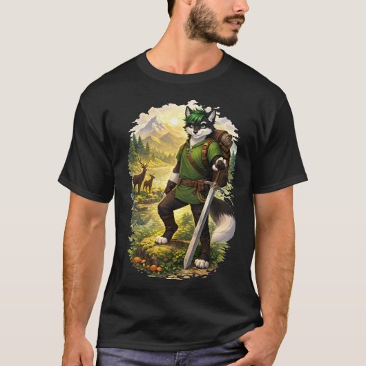 T-shirt Aventurier Renard (Devant)