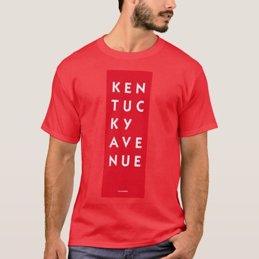T-shirt Avenue du Kentucky (Devant)