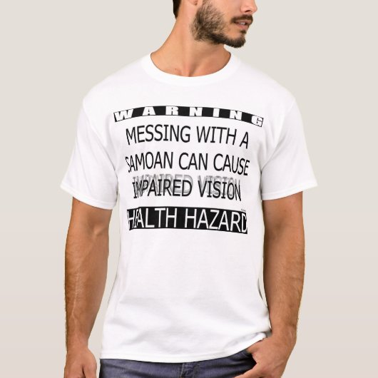 T-shirt Avertissement (Devant)