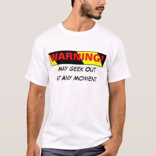 T-shirt Avertissement (Devant)