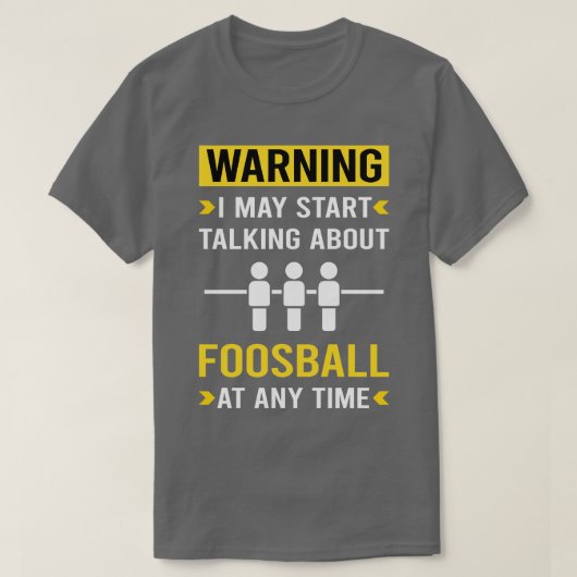 T-shirt Avertissement (Design devant)