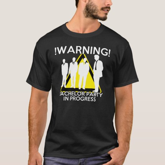 T-SHIRT AVERTISSEMENT - BACCALAURÉAT EN COURS - FUNNY (Devant)