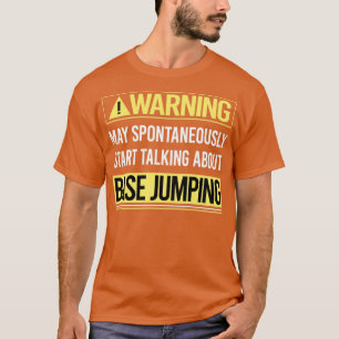 T-shirt Avertissement concernant le saut de base