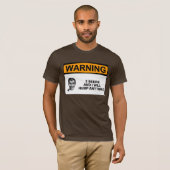 T-shirt AVERTISSEMENT de 2 bières (Devant entier)
