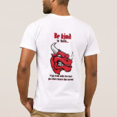 T-shirt Avertissement de Bull (Dos)