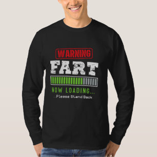T-shirt Avertissement Début Chargement S'Il Vous Plaît Rev
