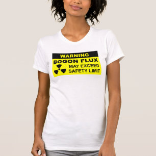 T-shirt Avertissement : Flux de Bogon