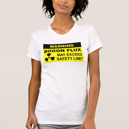 T-shirt Avertissement : Flux de Bogon (Devant)