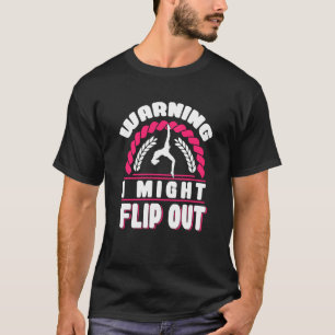 T-shirt Avertissement je pourrais faire une crise amusante