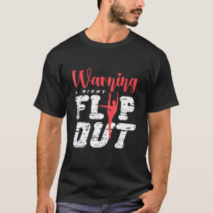 T-shirt Avertissement je pourrais perdre les pédales Balle
