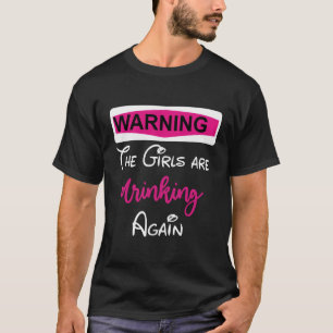 T-shirt Avertissement : les consommateurs boivent à nouvea