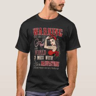 T-shirt Avertissement Ne manquez pas avec cette industrie